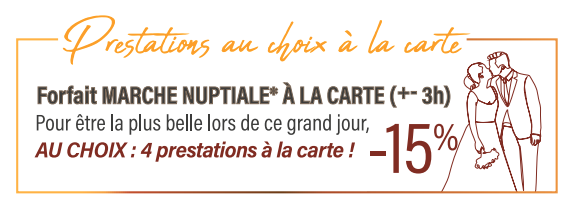 Forfait marche nuptiale